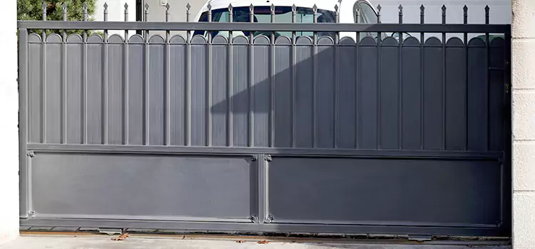 Metal Driveway Gate Installation Keller